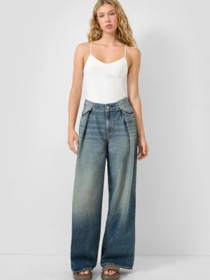Obrázek produktu Džíny / Wide Fit / High Rise / Wide Leg QS modrá