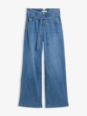 Obrázek produktu Džíny Wide Leg, High Waist, organická bavlna BonPrix