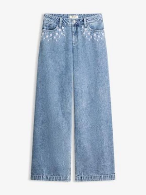 Obrázek produktu Džíny Wide Leg, Mid Waist, bavlna BonPrix