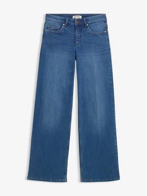 Obrázek produktu Džíny Wide Leg, Mid Waist, organická bavlna BonPrix