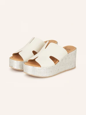 Obrázek produktu È Mia Wedges Na Klínku krémová E Mia