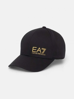 Obrázek produktu EA7 Emporio Armani Bavlněná baseballová čepice EA7 Emporio Armani černá