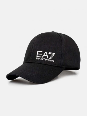 Obrázek produktu EA7 Emporio Armani Bavlněná baseballová čepice EA7 Emporio Armani černá