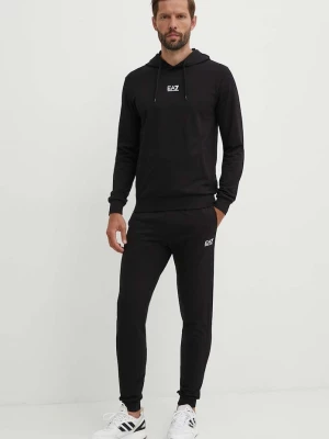 Obrázek produktu EA7 Emporio Armani Bavlněná tepláková souprava černá