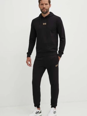 Obrázek produktu EA7 Emporio Armani Bavlněná tepláková souprava EA7 Emporio Armani černá