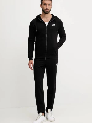 Obrázek produktu EA7 Emporio Armani Bavlněná tepláková souprava EA7 Emporio Armani černá