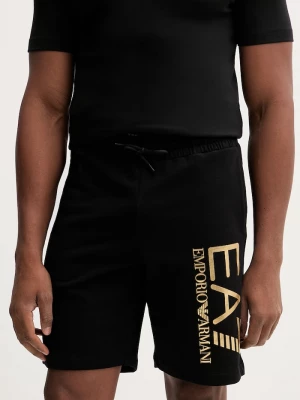 Obrázek produktu EA7 Emporio Armani Bavlněné šortky EA7 Emporio Armani černá
