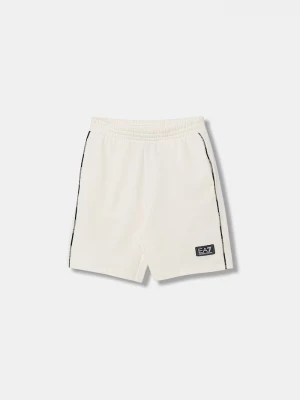 Obrázek produktu EA7 Emporio Armani bermudy dětské s bavlnou béžová