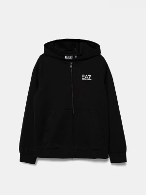 Obrázek produktu EA7 Emporio Armani Dětská bavlněná mikina EA7 Emporio Armani černá