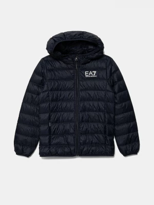 Obrázek produktu EA7 Emporio Armani Dětská péřová bunda námořnická modř