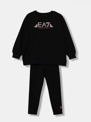 Obrázek produktu EA7 Emporio Armani Dětská tepláková souprava EA7 Emporio Armani černá