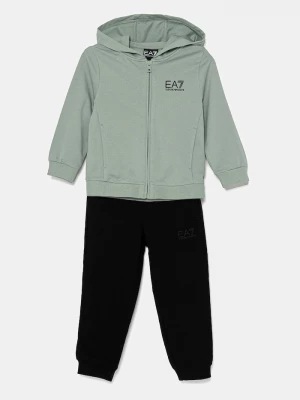 Obrázek produktu EA7 Emporio Armani Dětská tepláková souprava EA7 Emporio Armani zelená