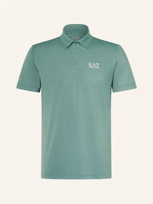 Obrázek produktu ea7 Emporio Armani Funkční Polokošile Regular Fit zelená / béžová