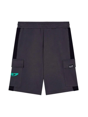 Obrázek produktu EA7 Emporio Armani Kalhoty 'EA7 EMPORIO ARMANI kids BERMUDA FELPA BERMUDA' šedá
