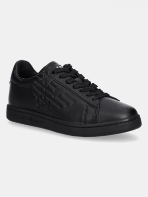 Obrázek produktu EA7 Emporio Armani - Kožené boty černá
