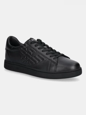Obrázek produktu EA7 Emporio Armani Kožené tenisky EA7 Emporio Armani černá