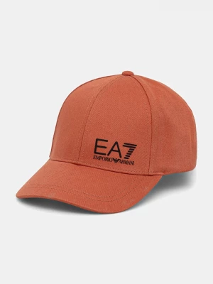 Obrázek produktu EA7 Emporio Armani kšiltovka bavlněná oranžová