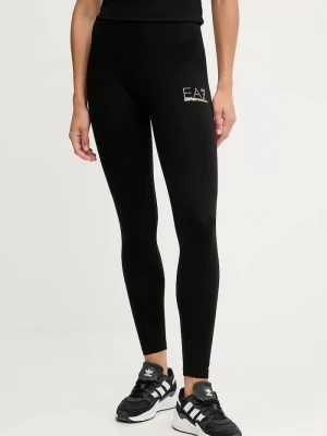 Obrázek produktu EA7 Emporio Armani legíny dámské bavlněné s elastanem černá