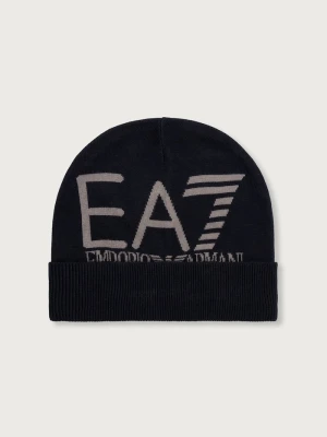 Obrázek produktu EA7 Emporio Armani pletená čepice námořnická modř