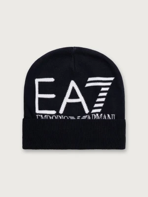 Obrázek produktu EA7 Emporio Armani pletená čepice námořnická modř