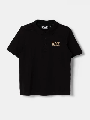 Obrázek produktu EA7 Emporio Armani polo dětské bavlněné černá