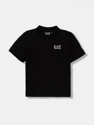 Obrázek produktu EA7 Emporio Armani polo dětské bavlněné černá