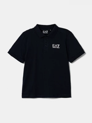 Obrázek produktu EA7 Emporio Armani polo dětské bavlněné námořnická modř