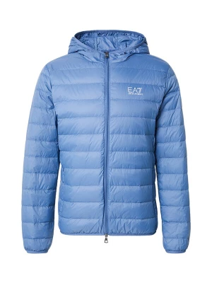 Obrázek produktu EA7 Emporio Armani Přechodná bunda světlemodrá / bílá