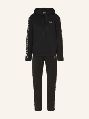 Obrázek produktu ea7 Emporio Armani Tepláková Souprava černá / stříbrná