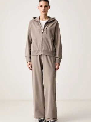 Obrázek produktu EA7 Emporio Armani tepláková souprava dámská bavlněná s elastanem hnědá