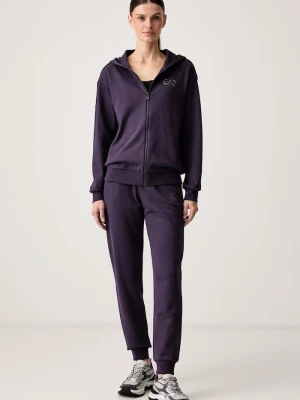 Obrázek produktu EA7 Emporio Armani tepláková souprava dámská s bavlnou fialová