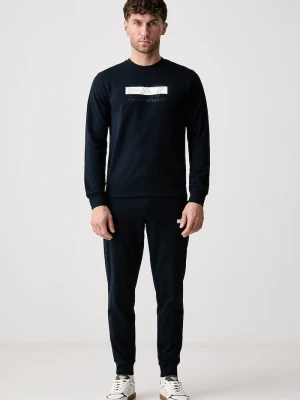 Obrázek produktu EA7 Emporio Armani tepláková souprava pánská bavlněná námořnická modř