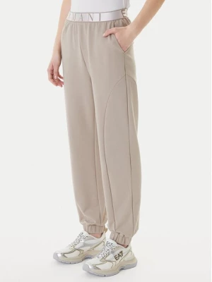 Obrázek produktu EA7 Emporio Armani Teplákové kalhoty 7W001154 AF12501 U6225 Béžová Regular Fit
