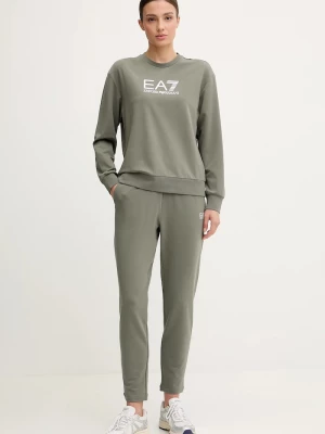 Obrázek produktu EA7 Emporio Armani teplákový set dámský bavlněný s elastanem zelená