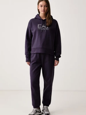 Obrázek produktu EA7 Emporio Armani teplákový set dámský s bavlnou fialová