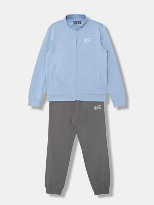 Obrázek produktu EA7 Emporio Armani teplákový set dětský bavlněný modrá