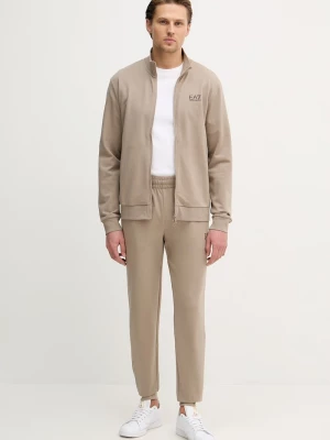 Obrázek produktu EA7 Emporio Armani teplákový set pánský bavlněný béžová