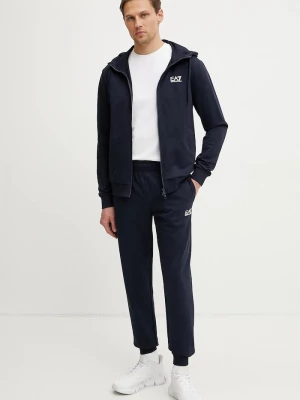 Obrázek produktu EA7 Emporio Armani teplákový set pánský bavlněný námořnická modř