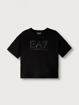 Obrázek produktu EA7 Emporio Armani tričko dětské bavlněné černá