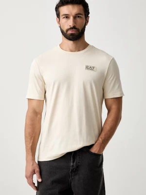 Obrázek produktu EA7 Emporio Armani tričko pánské bavlněné béžová