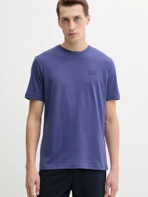 Obrázek produktu EA7 Emporio Armani tričko pánské bavlněné fialová