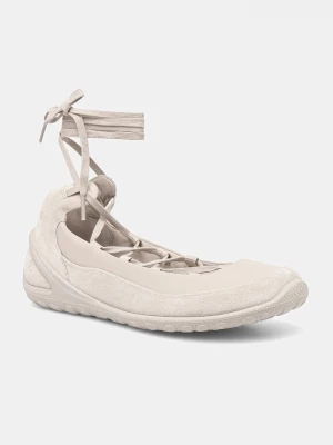 Obrázek produktu Ecco Kožené baleríny Ecco BIOM Lite Lace-Up béžová