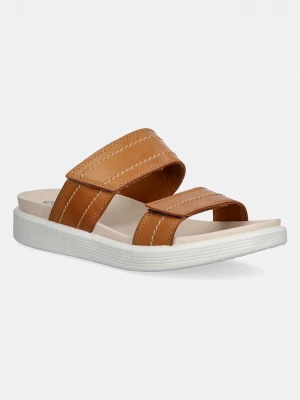 Obrázek produktu Ecco Kožené pantofle Ecco Soft Sandal W hnědá