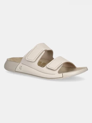 Obrázek produktu Ecco Nubukové pantofle Ecco Cozmo 2-Strap béžová