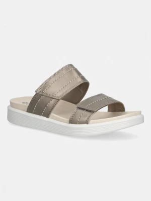 Obrázek produktu Ecco pantofle dámské kožené Soft Sandal W béžová
