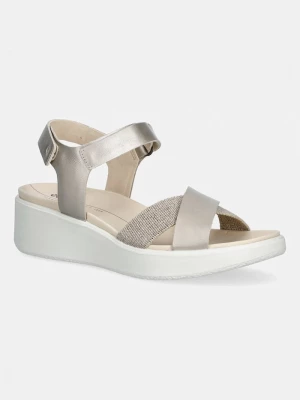 Obrázek produktu Ecco sandály dámské kožené Flowt Wedge LX W béžová