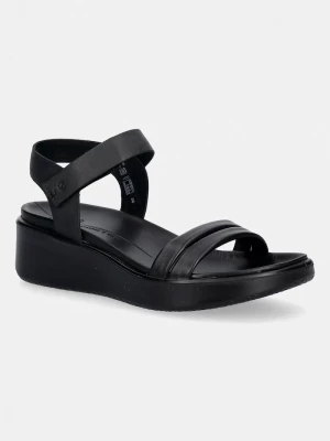 Obrázek produktu Ecco sandály dámské kožené Flowt Wedge LX W černá