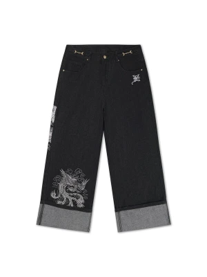 Obrázek produktu Ed Hardy Džíny černá / bílá