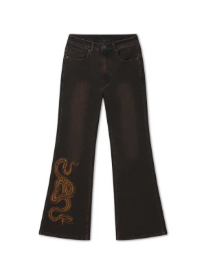 Obrázek produktu Ed Hardy Džíny hnědá / černá