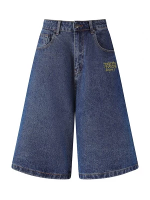 Obrázek produktu Ed Hardy Džíny modrá džínovina / žlutá / zelená